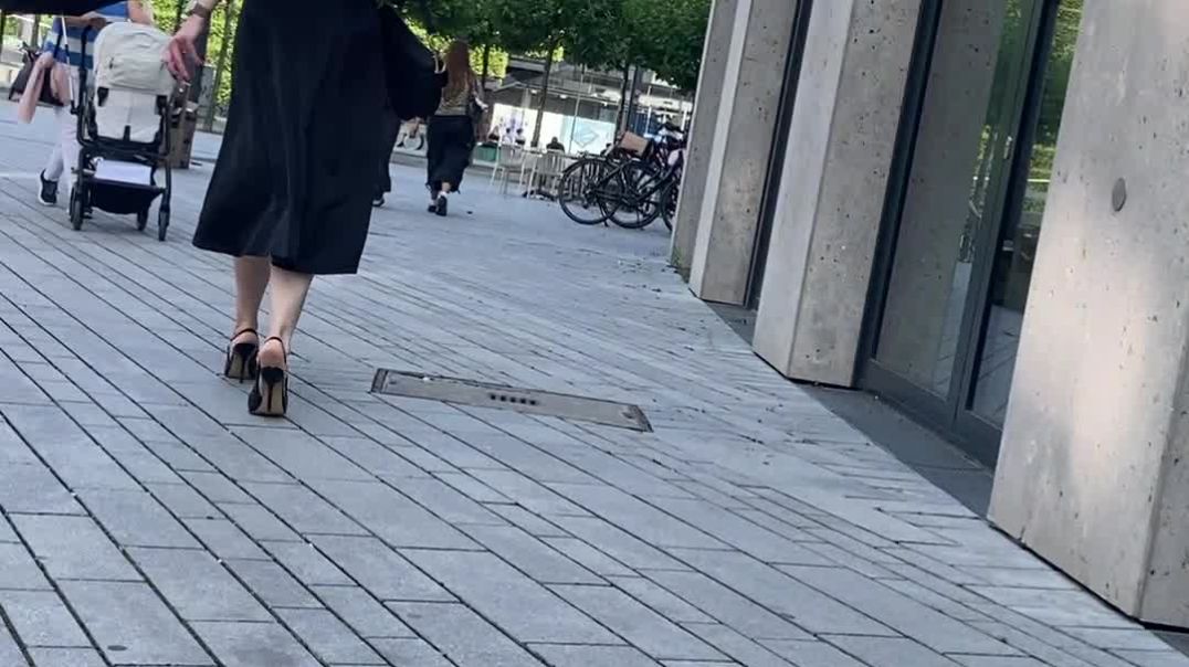 Black heels