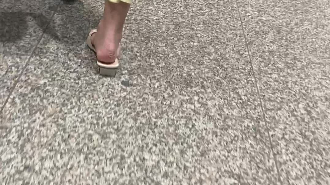White slippers