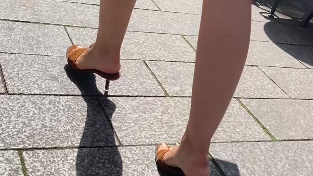 Beige Mules