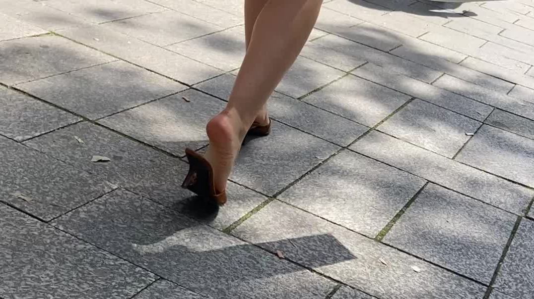 Beige Mules 2