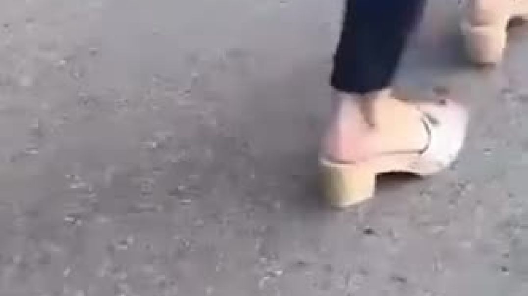 Wooden sandals