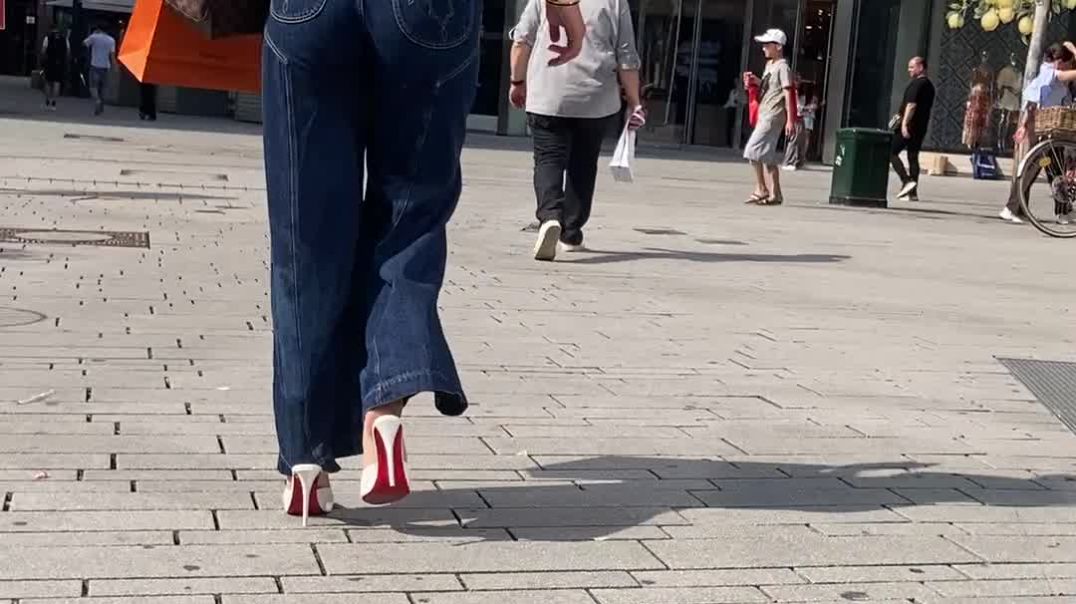 White Louboutins